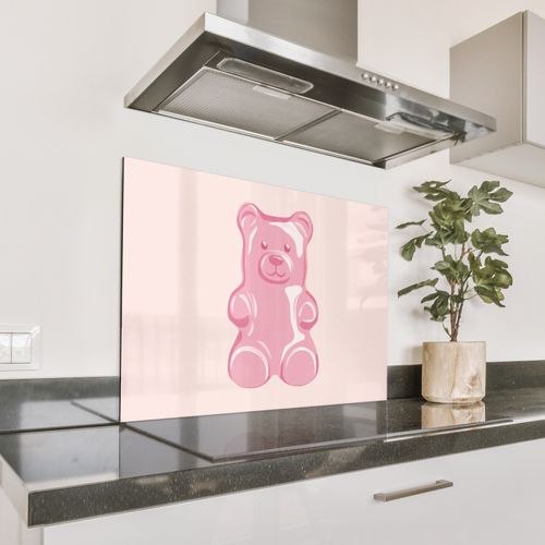 Fond de hotte - Ours - Rose - Bonbons