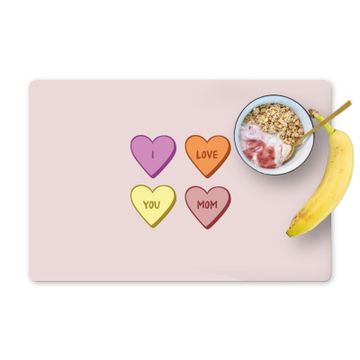Coeurs - Pastel - Amour - Mère