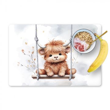 Sets de table - Highlander écossais - Animal - Enfants - Chambre de bébé - Chambre d'enfant