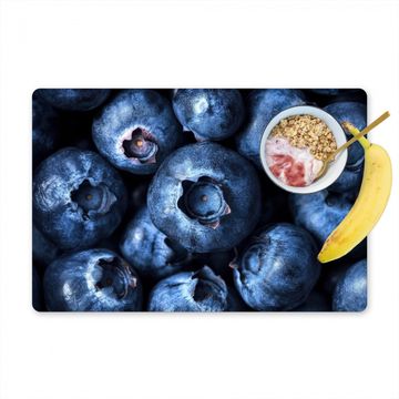 Sets de table - Baies - Bleu - Fruits