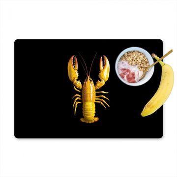 Sets de table - Cancer - Jaune - Points - Solide
