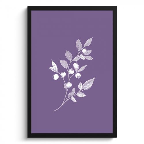 Cadre Photo - Branche - Gracieuse - Feuilles - Minimaliste
