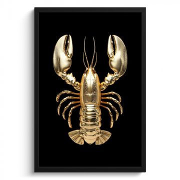 Cadre Photo - Homard - Orange - Noir - Frappant