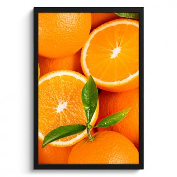 Cadre Photo - Rayons de soleil orange