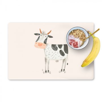 Sets de table - Vache - Animal de ferme - Animaux - Couleurs pastel