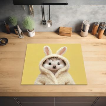 Protection plaque induction - Hérisson - Lapin de Pâques - Costume