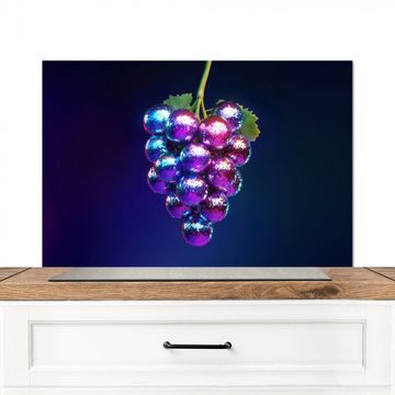 Fond de hotte - Violet - Disco - Fête - Raisin
