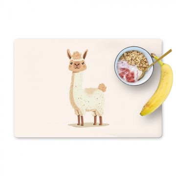 Sets de table - Lama - Animaux - Ferme - Pastel
