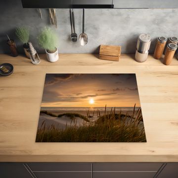 Protection plaque induction - Vue de la dune au coucher du soleil