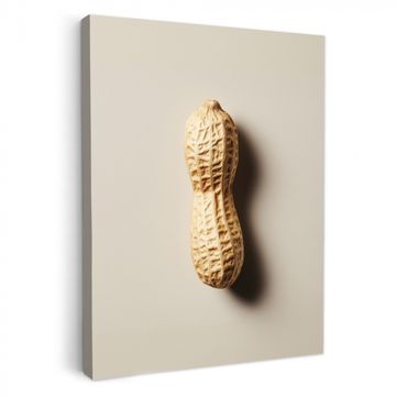 Tableau sur toile - Cacahuète - Crue - Beige