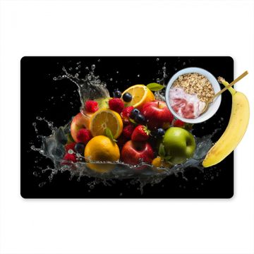 Sets de table - Fruits - Pomme - Orange - Fruits rouges - Eau