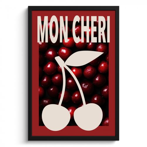 Cerises - Illustration - Rouge