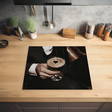 Protection plaque induction - Coeur - Cocktail - Espresso Martini - Main