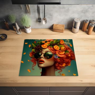 Protection plaque induction - Femelle - Orange - Berry - Orange
