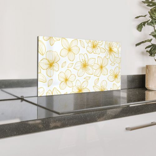 Fleurs - Motif - Illustration - Jaune