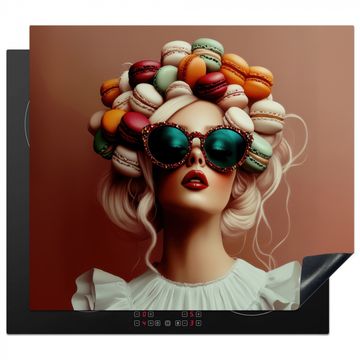 Protection plaque induction - Femme - Macarons - Lunettes