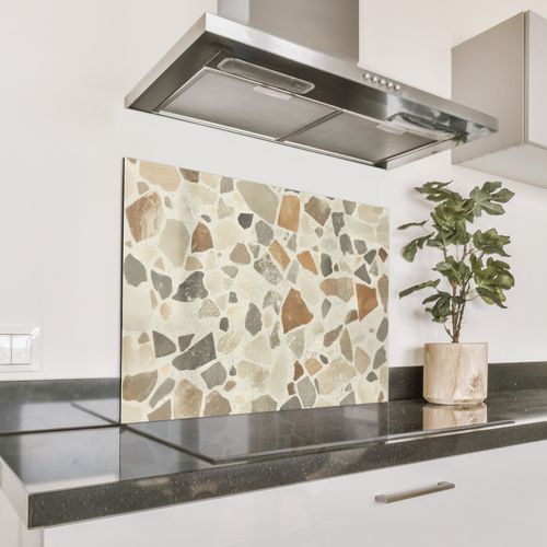 Fond de hotte - Pierres - Terrazzo - Décoration - Carreaux