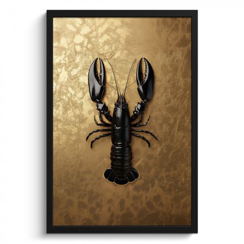 Cadre Photo - Cancer - Noir - Or - Luxe