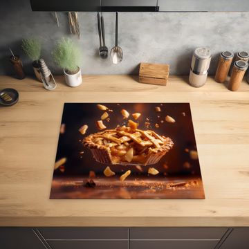 Protection plaque induction - Pommes - Tarte - Chaud - Aliments