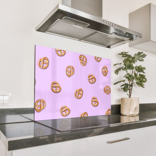 Fond de hotte - Bretzels - Aliments - Violet