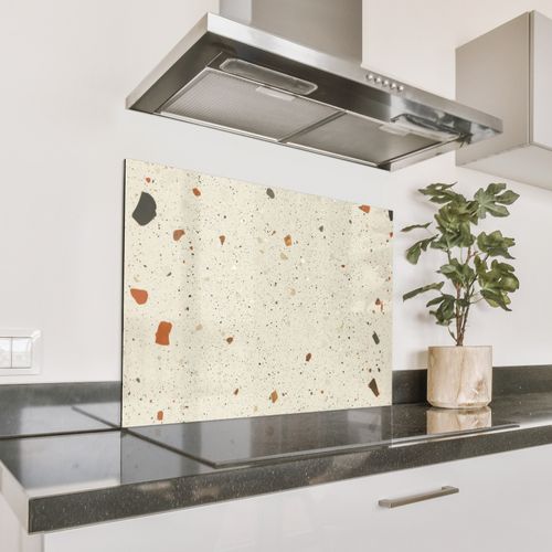 Fond de hotte - Terrazzo - Décoration - Carreaux - Motifs