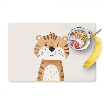 Sets de table - Tigre - Faune - Pastel