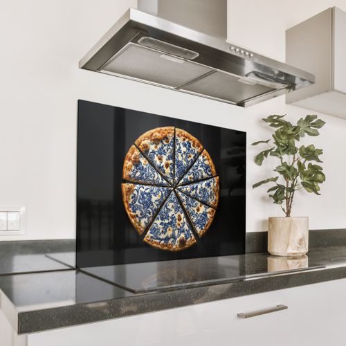 Fond de hotte - Pizza - Alimentation - Bleu de Delft