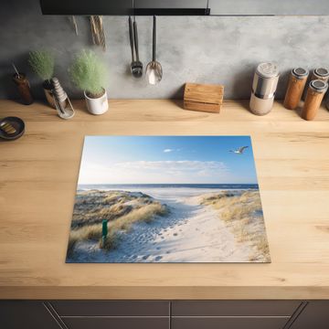 Protection plaque induction - Littoral dans le silence du matin