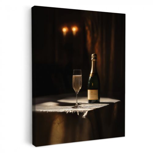 Tableau sur toile - Prosecco - Bulles - Ambiance - Alcools