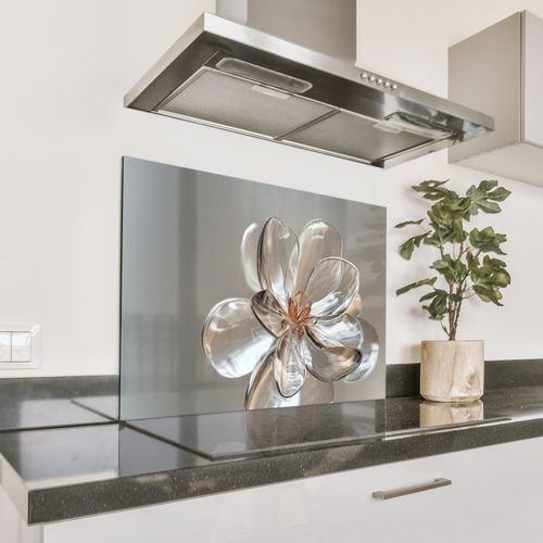 Fond de hotte - Fleur - Lunettes - Translucide