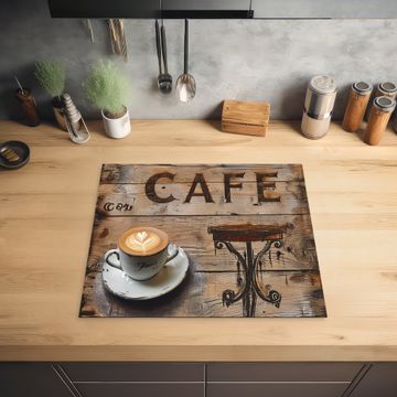 Protection plaque induction - Moment de café artistique