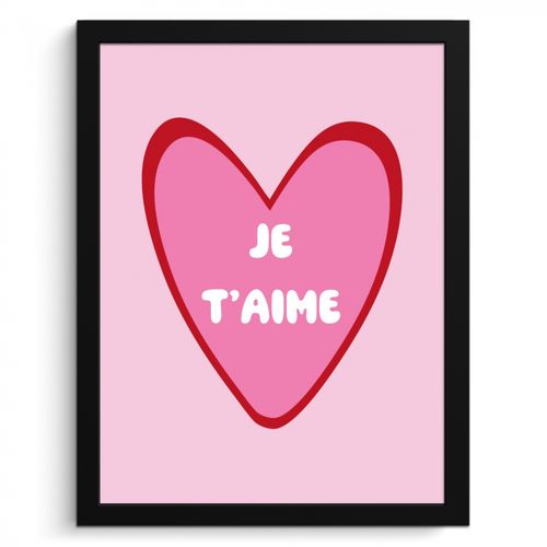 Coeur - Français - Valentin - Rose