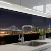 Verlichting - Hemel - Wolkenkrabbers - Skyline keuken achterwand 2 middel -3d_schuin