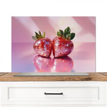 Fond de hotte - Disco - Fruits - Paillettes - Fraise