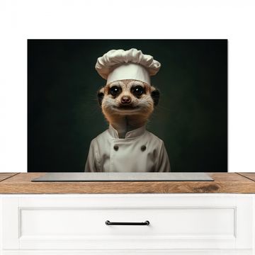 Fond de hotte - Animal - Cuisinier - Suricate