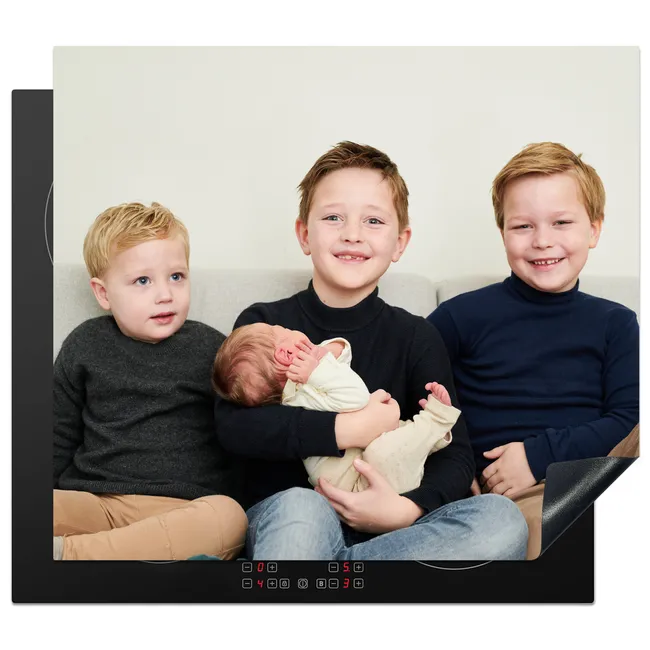 Protection plaque induction avec photo