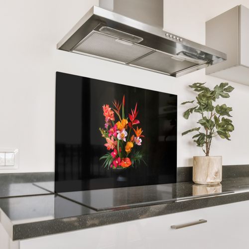 Fond de hotte - Bouquet - Fleurs - Exotique