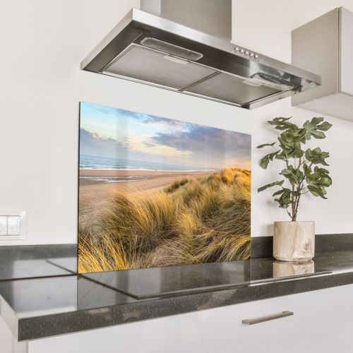 Fond de hotte - L'heure d'or dans les dunes
