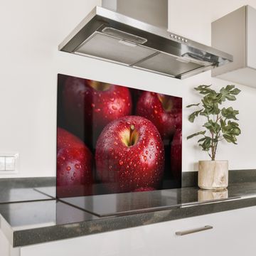 Fond de hotte - Rouge - Pommes - Fruits