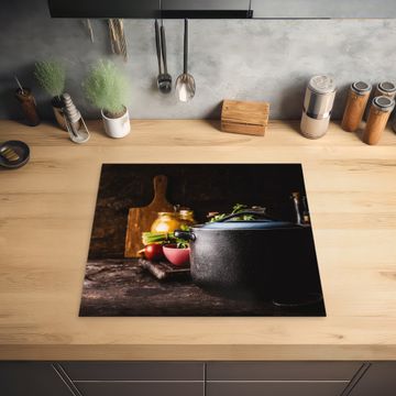 Protection plaque induction - Préparations culinaires au crépuscule