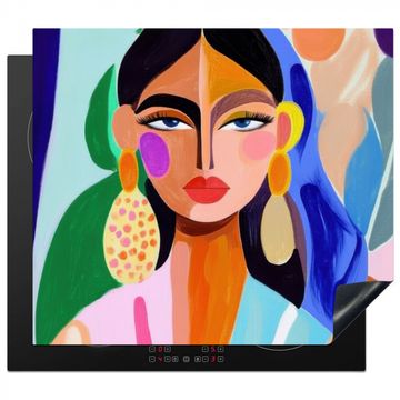 Protection plaque induction - Portrait - Femme - Moderne