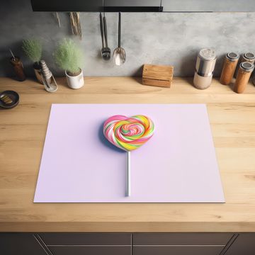 Protection plaque induction - Coeur - Sucette - Bonbons
