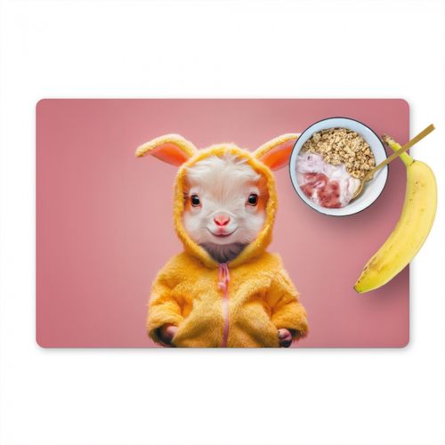 Sets de table - Costume - Chèvre - Lapin de Pâques