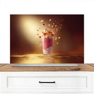 Fond de hotte - Framboise - Smoothie - Boisson - Rose