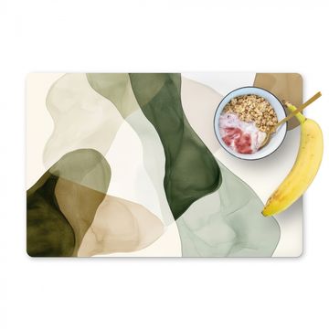 Sets de table - Japandi - Abstrait - Vert