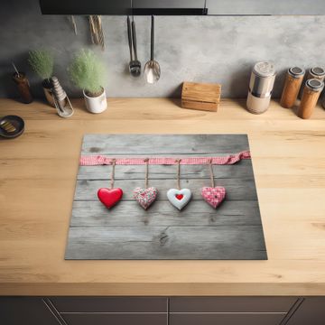 Protection plaque induction - Chanson d'amour sur le bois