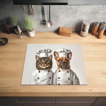 Protection plaque induction - Chat - Chien - Vêtements de cuisine
