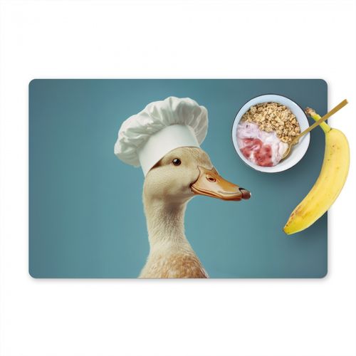 Sets de table - Canard - Toque - Mignon - Oiseau