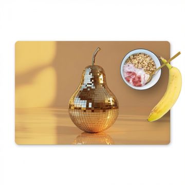 Sets de table - Or - Disco - Paillettes - Poire