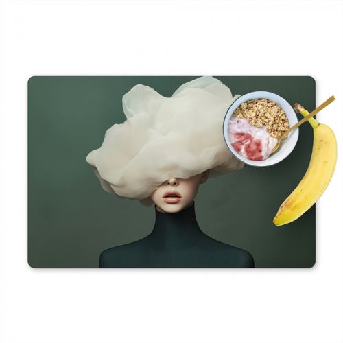 Sets de table - Chapeau - Femme - Beige